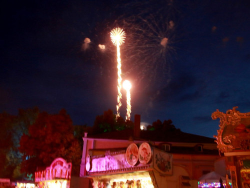 Wiesenfest Münchberg Feuerwerk – Foto 17