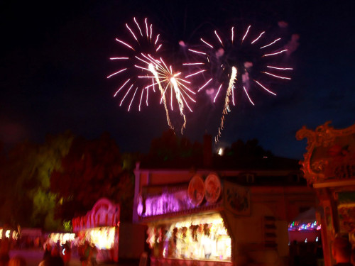 Wiesenfest Münchberg Feuerwerk – Foto 23