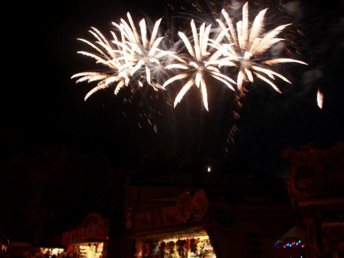 Wiesenfest Münchberg Feuerwerk – Foto 25