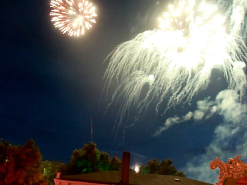 Wiesenfest Münchberg Feuerwerk – Foto 29