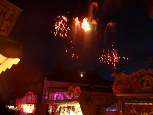Wiesenfest Münchberg Feuerwerk – Foto 37