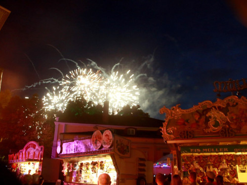Wiesenfest Münchberg Feuerwerk – Foto 39
