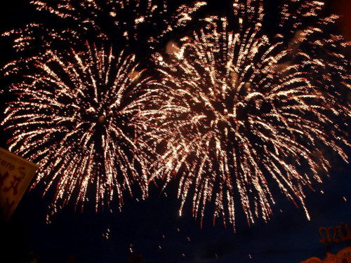 Wiesenfest Münchberg Feuerwerk – Foto 43