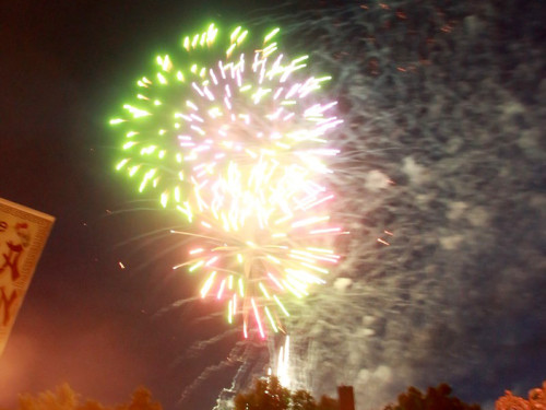 Wiesenfest Münchberg Feuerwerk – Foto 48