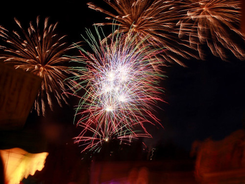 Wiesenfest Münchberg Feuerwerk – Foto 51