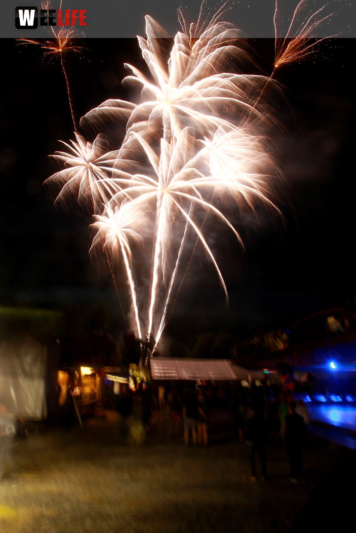 Wiesenfest Naila Feuerwerk