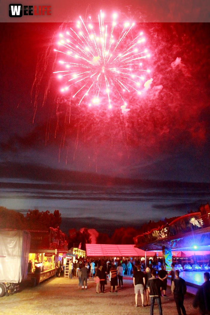 Wiesenfest Naila Feuerwerk