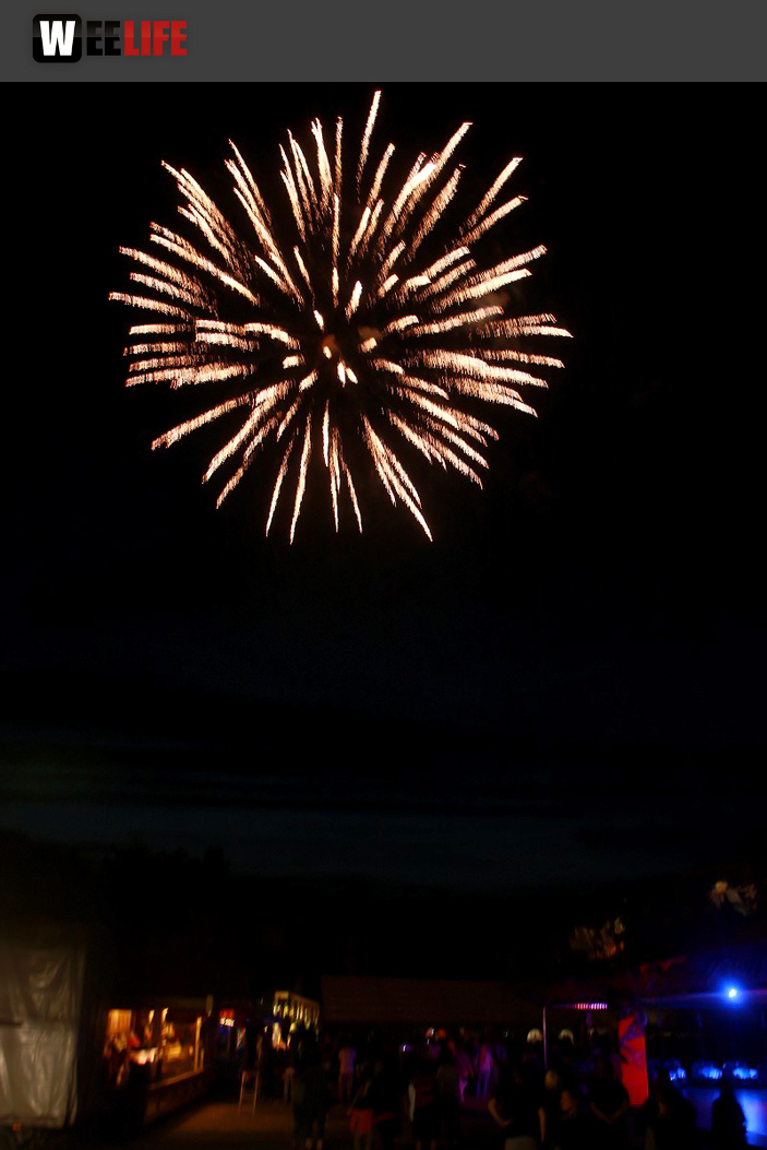 Wiesenfest Naila Feuerwerk