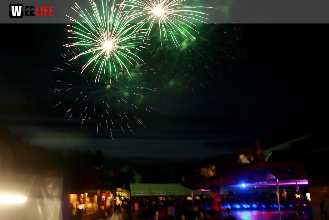 Wiesenfest Naila Feuerwerk