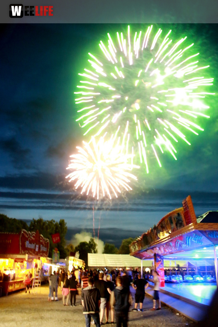 Wiesenfest Naila Feuerwerk