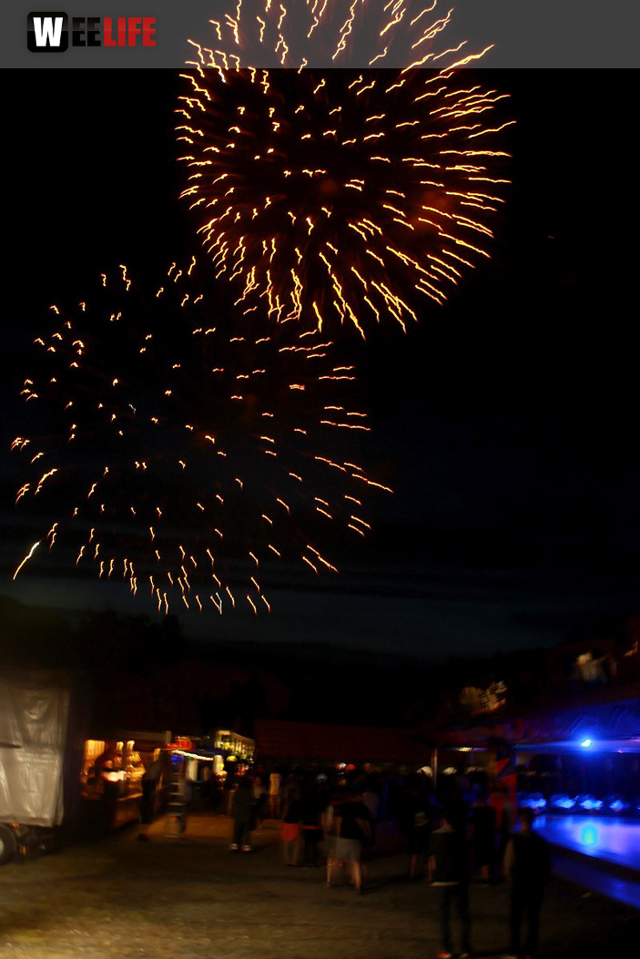 Wiesenfest Naila Feuerwerk