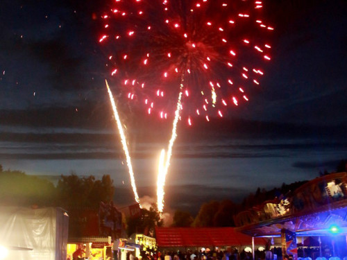 Wiesenfest Naila Feuerwerk – Foto 21