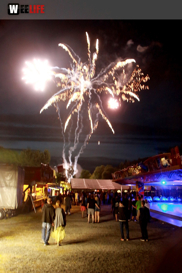 Wiesenfest Naila Feuerwerk