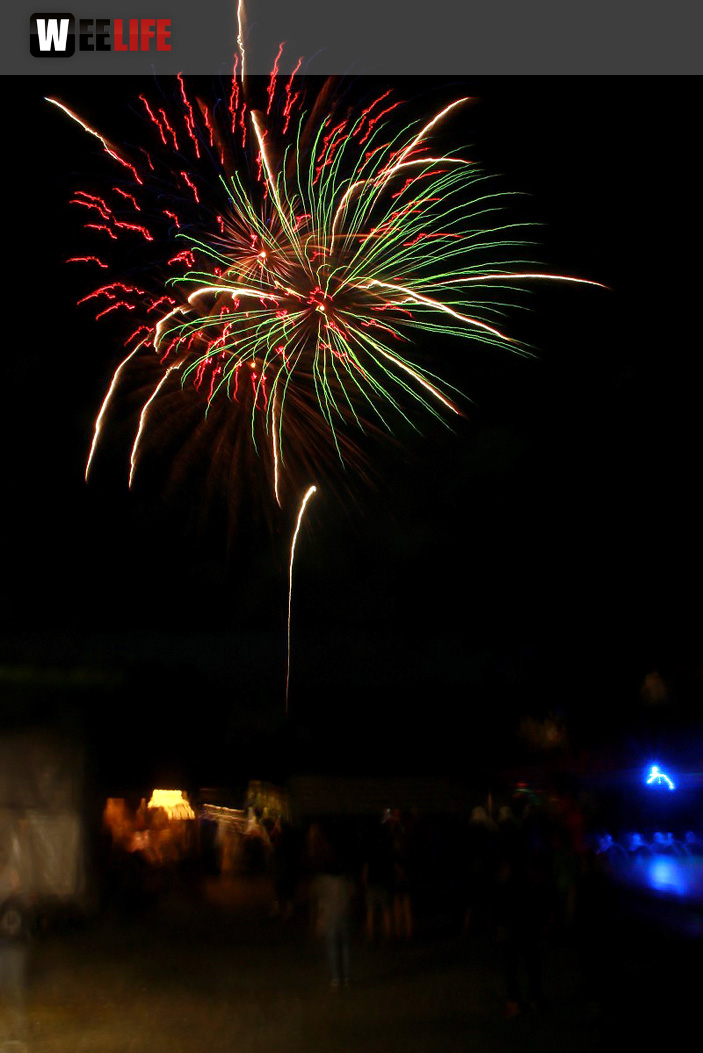Wiesenfest Naila Feuerwerk