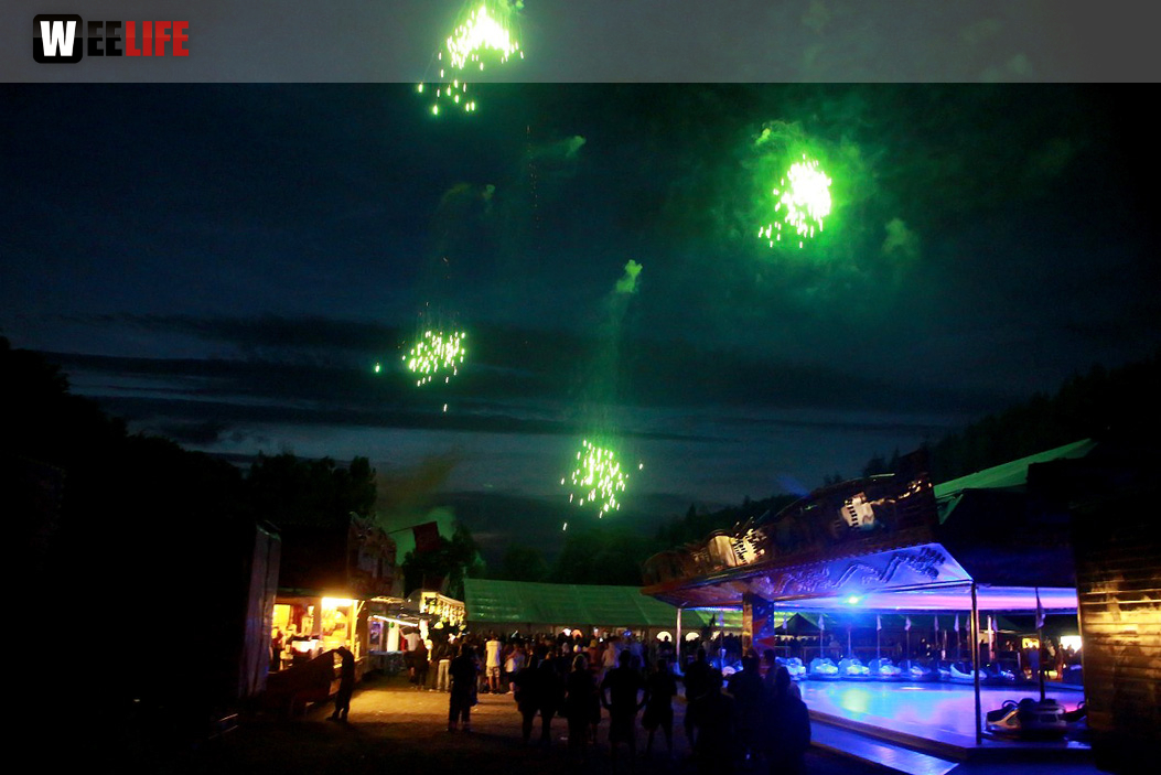 Wiesenfest Naila Feuerwerk