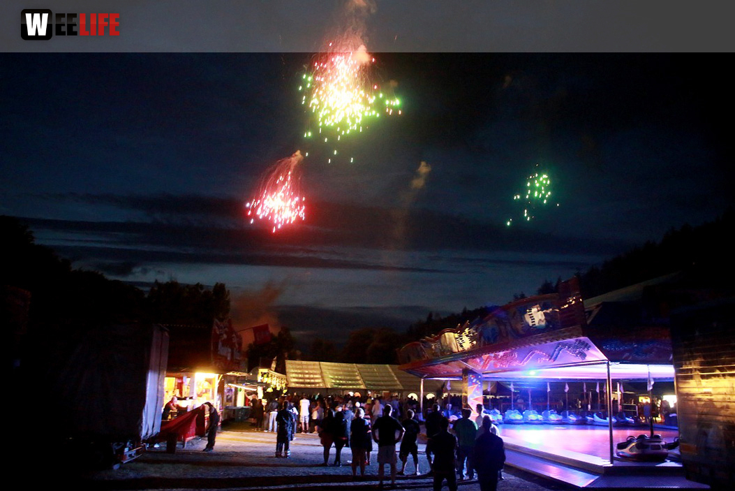 Wiesenfest Naila Feuerwerk