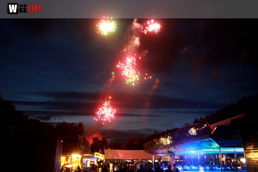 Wiesenfest Naila Feuerwerk