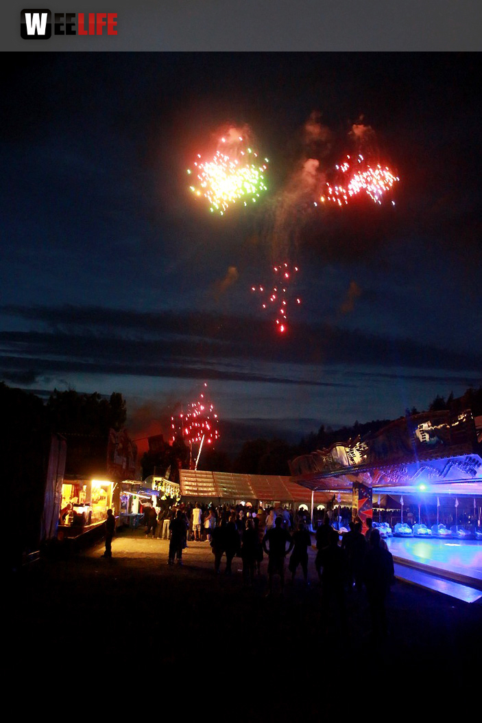 Wiesenfest Naila Feuerwerk
