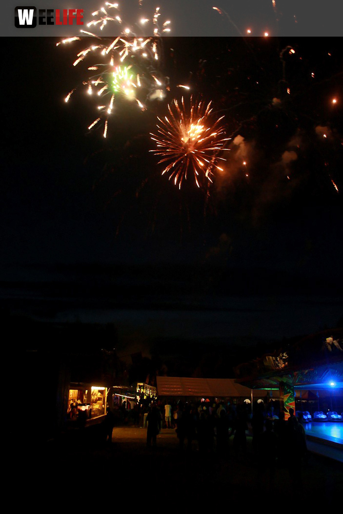 Wiesenfest Naila Feuerwerk