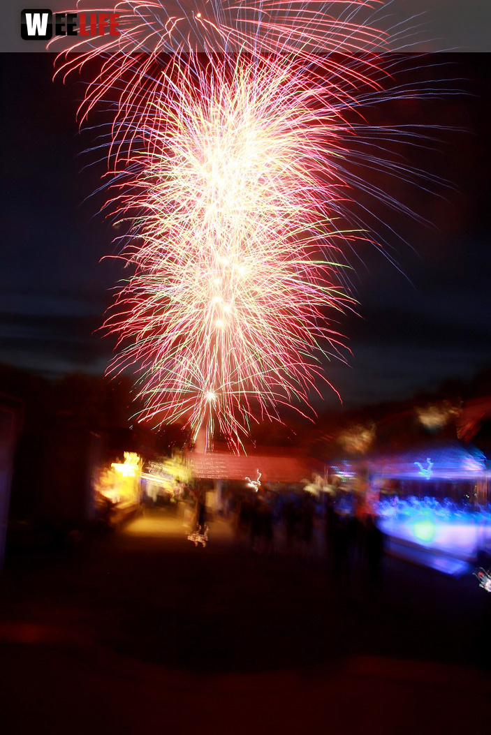 Wiesenfest Naila Feuerwerk