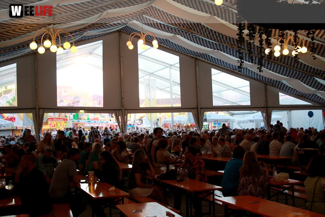 Wiesenfest Schwarzenbach Saale mit Midnight Ladies