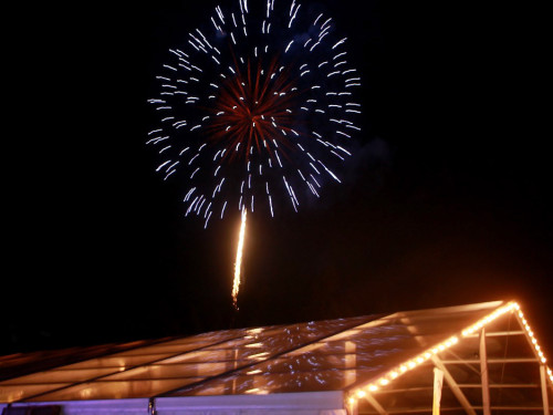 Wiesenfest Schwarzenbach Saale  Feuerwerk – Foto 10