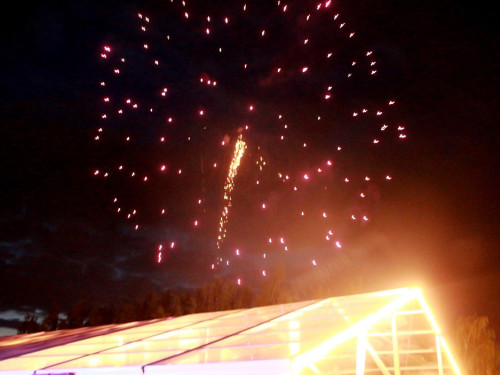 Wiesenfest Schwarzenbach Saale  Feuerwerk – Foto 11