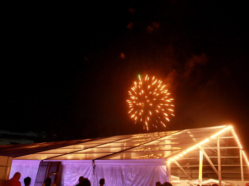 Wiesenfest Schwarzenbach Saale  Feuerwerk – Foto 14