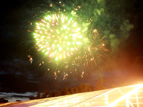 Wiesenfest Schwarzenbach Saale  Feuerwerk – Foto 20