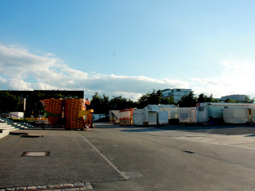 Volksfest Aufbau Zelt Biermeile Platz – Foto 38