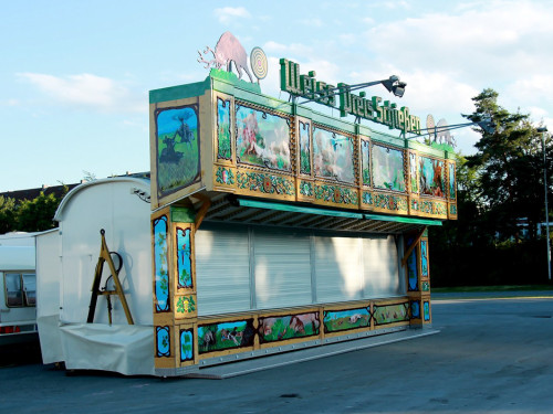 Volksfest Aufbau Zelt Biermeile Platz – Foto 45