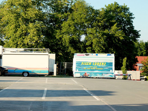 Volksfest Aufbau Zelt Biermeile Platz – Foto 57