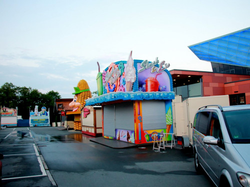 Volksfestaufbau 24.7.16 – Foto 7