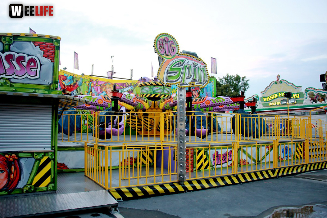Volksfestaufbau 24.7.16