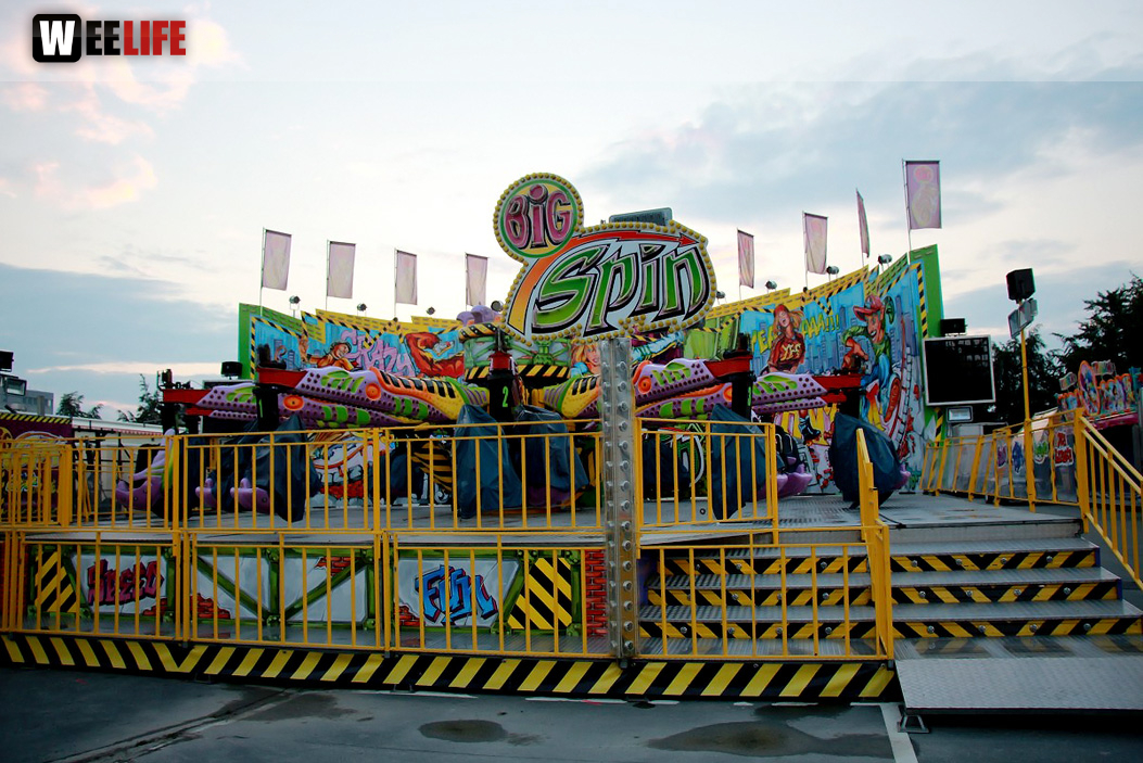 Volksfestaufbau 24.7.16