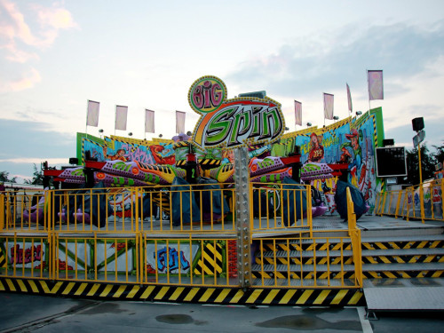 Volksfestaufbau 24.7.16 – Foto 15