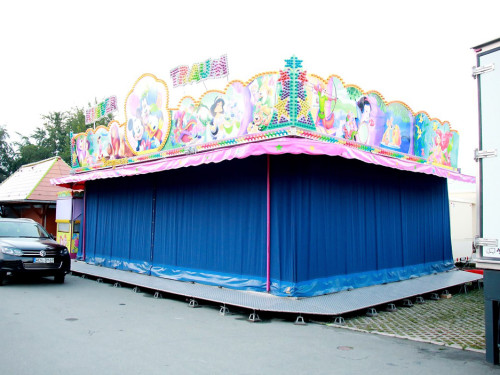 Volksfestaufbau 24.7.16 – Foto 21