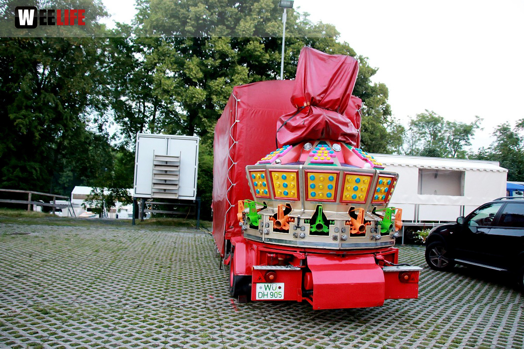 Volksfestaufbau 24.7.16