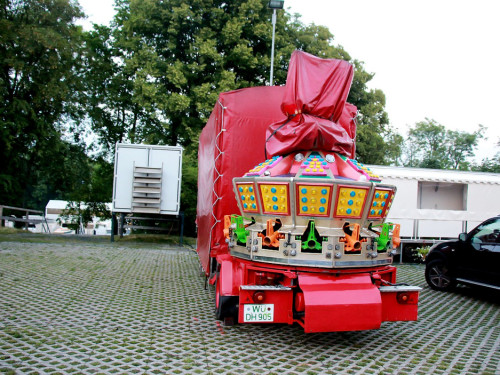 Volksfestaufbau 24.7.16 – Foto 24