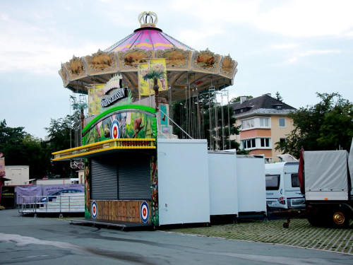 Volksfestaufbau 24.7.16 – Foto 26