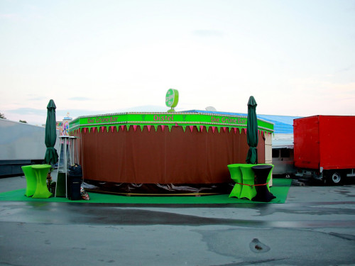 Volksfestaufbau 24.7.16 – Foto 28