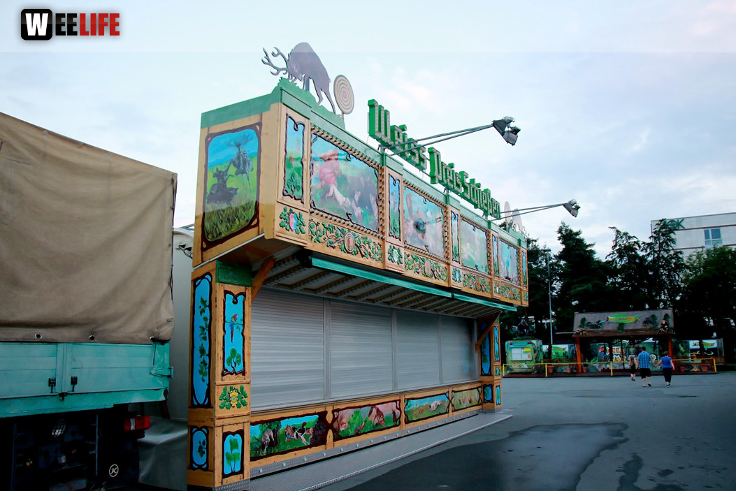 Volksfestaufbau 24.7.16