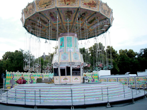 Volksfestaufbau 24.7.16 – Foto 32