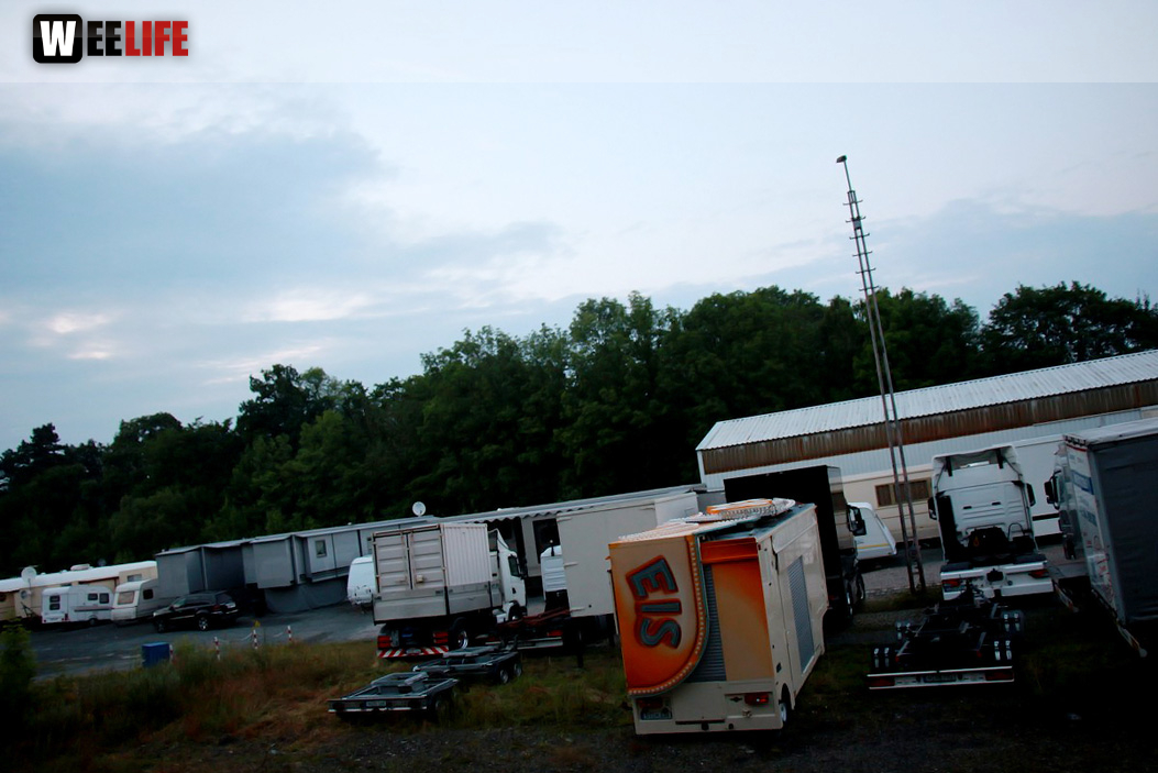 Volksfestaufbau 24.7.16