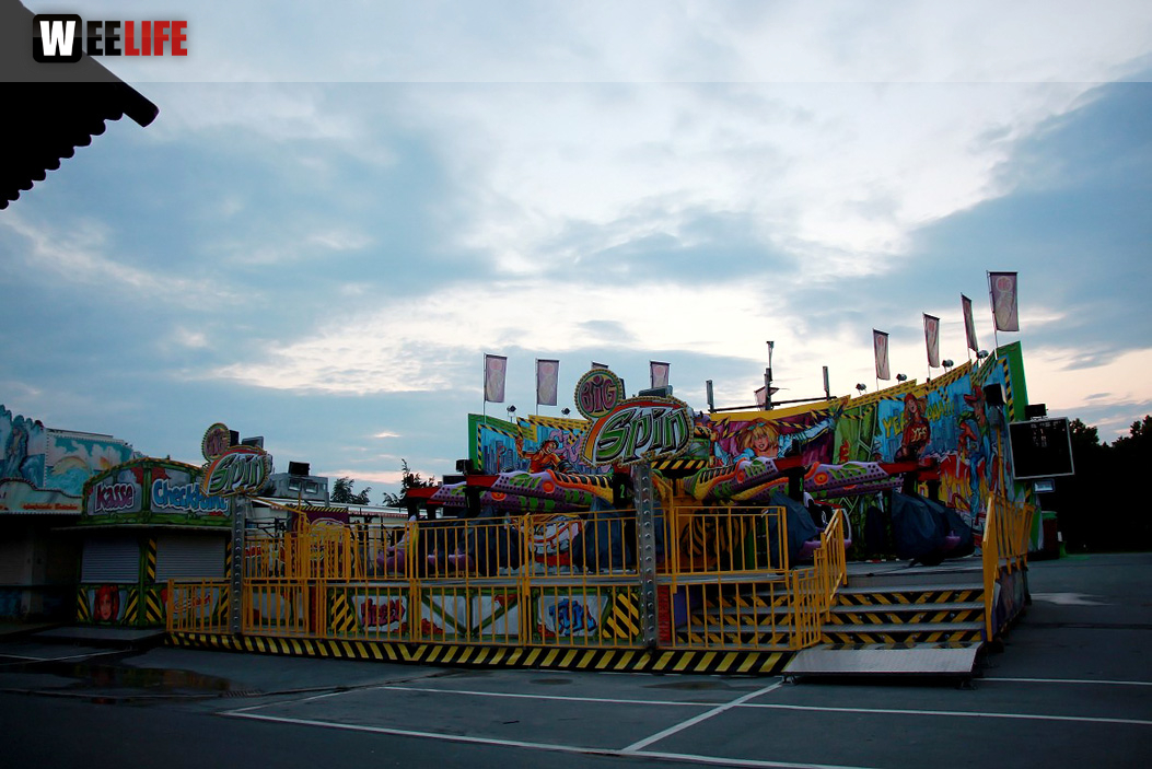 Volksfestaufbau 24.7.16