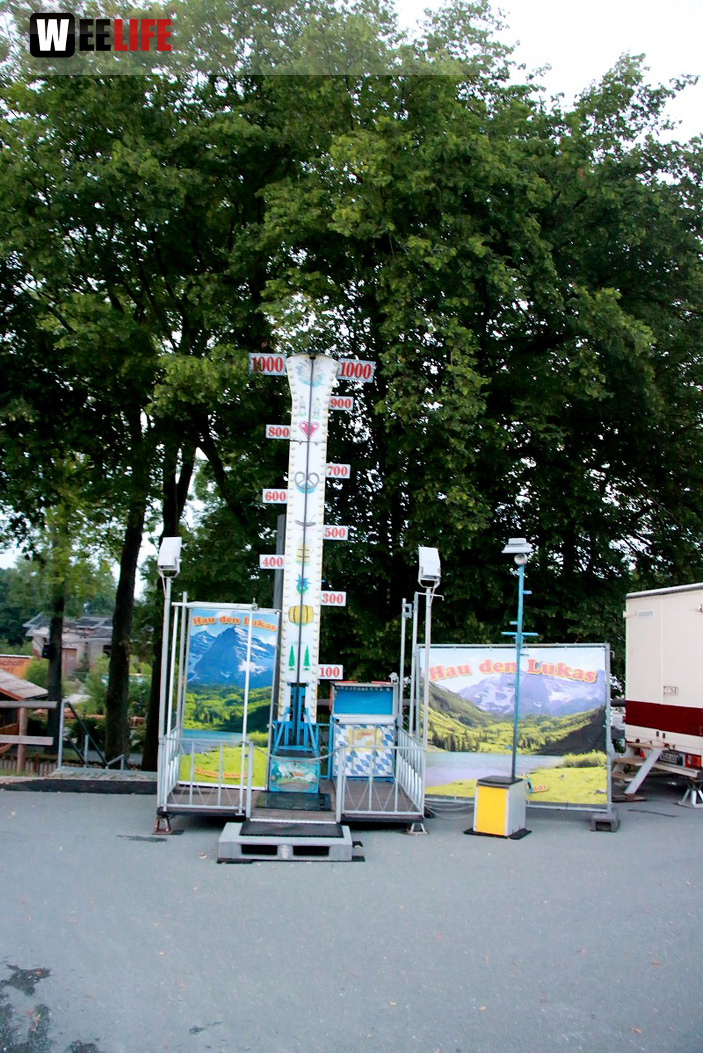 Volksfestaufbau 24.7.16
