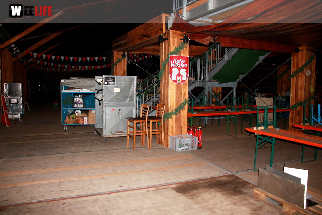 Volksfestaufbau 24.7.16