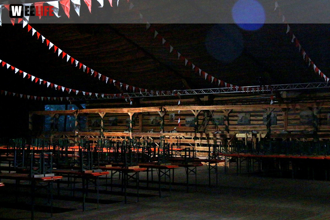 Volksfestaufbau 24.7.16