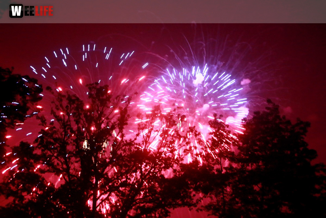 Wiesenfest Selbitz Feuerwerk