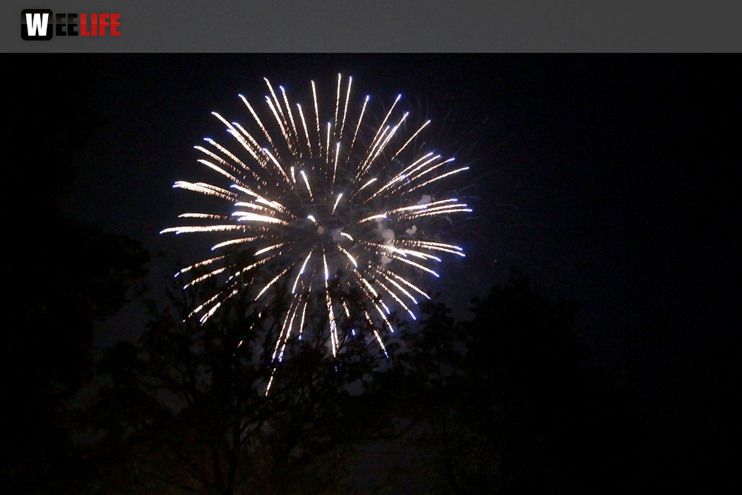 Wiesenfest Selbitz Feuerwerk